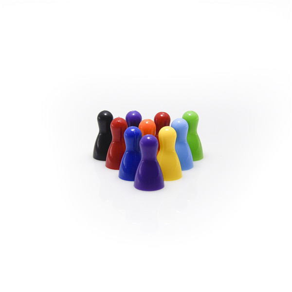 Pawns ພາດສະຕິກເປັນຮູສໍາລັບເກມກະດານທີ່ກໍາຫນົດເອງ